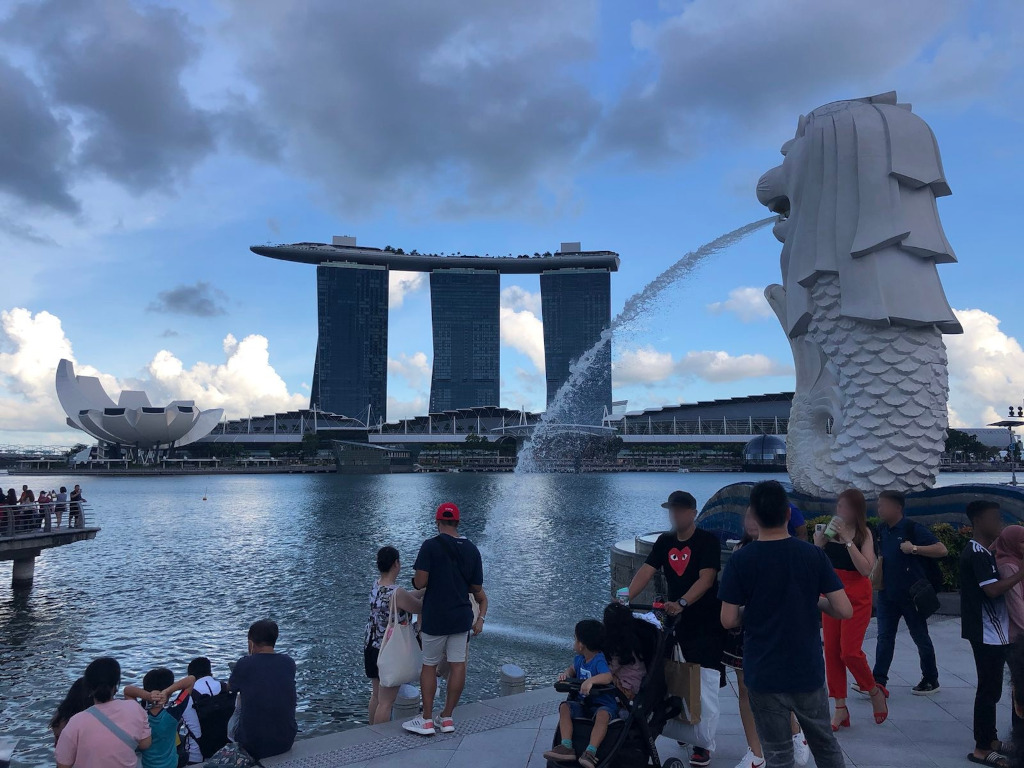 A view of Marina Bay in Singapore.